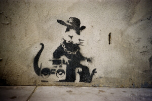 Image 2 Banksy Rat