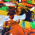 Partez pour une promenade en forêt au Canada avec ce tableau abstrait couleur chaude ! Ses couleurs orange et jaune apportent une touche de chaleur dans votre intérieur. Le vert et le bleu restituent l’équilibre à la toile tandis que les effets de relief au couteau donnent du mouvement à vos murs. Un art pictural inspiré des couleurs de l'automne va faire son entrée dans votre salon !